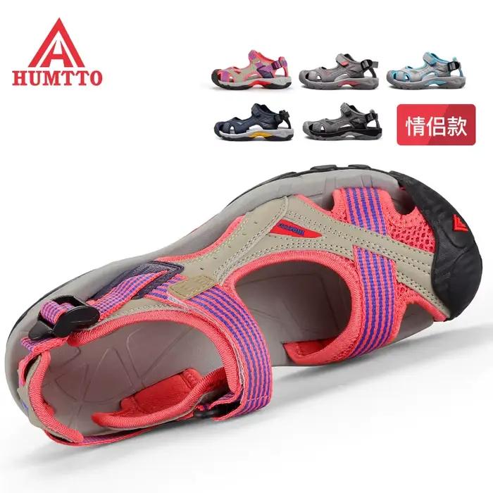 Chaussures de pêche en caoutchouc respirantes Humtto - Sandales maille air pour homme et femme été plage