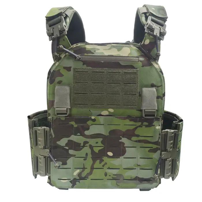 Gilet de découpe laser EMERbly GEARS à dégagement rapide - Gilet de protection 1000D pour pêche et activités risquées