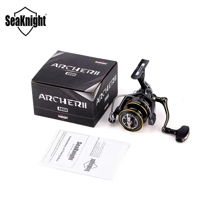 Moulinet de pêche SeaKnight ARCHER2 5.2:1 Super Fort CNC - Roue 12-28LB pour eau douce