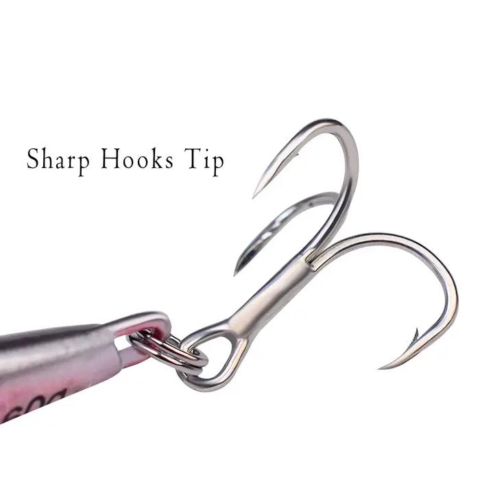 Jig Hot Metal 10g-60g - leurre métallique pour traîne et jigging - truite et bass en eau salée