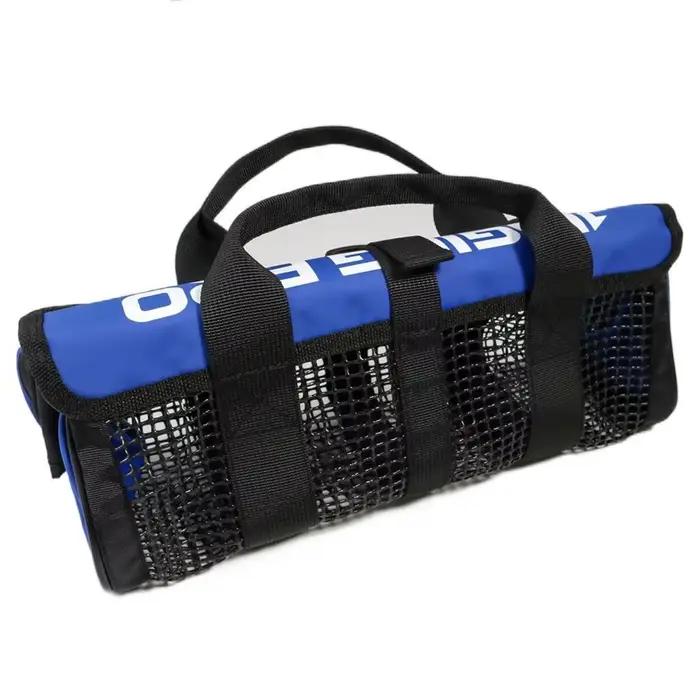 Sac filet pour leurres et appâts PVC grande capacité - rangement hameçons et jigs métalliques