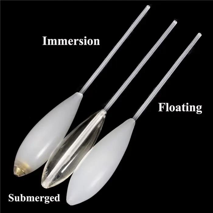 5 flotteurs bombardier acrylique 15g-50g pour pêche à la carpe - Flotteurs remontants haute visibilité