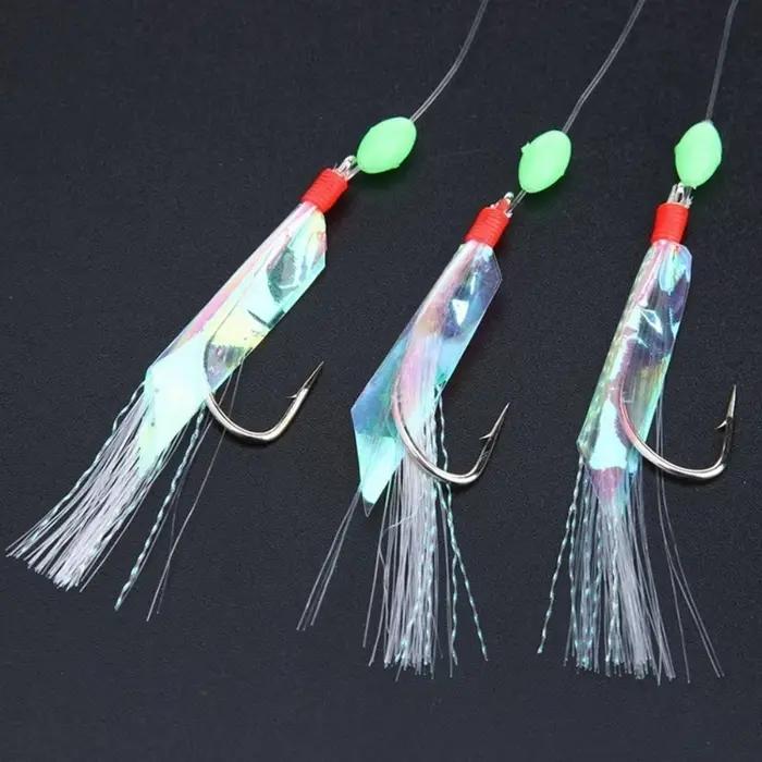 Lot de 5 leurres souples imitation poisson et crevette multicolores avec hameçon à ardillon cristal pour pêche polyvalente