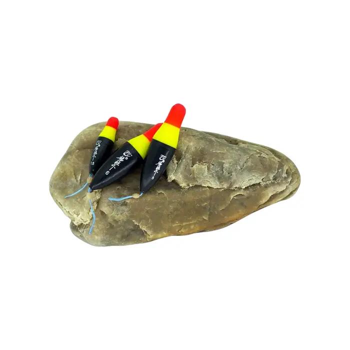 Flotteur pot-bellied en mousse pour pêche en rivière, dérive Luoyang boule glissante pour truite et gardon