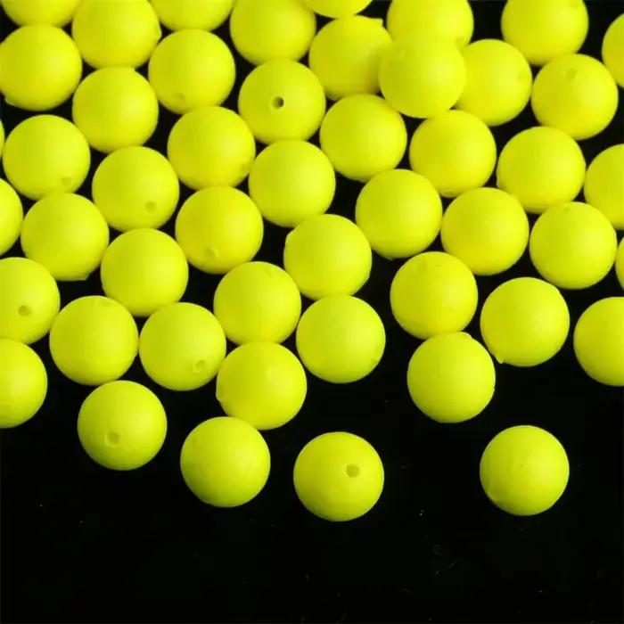 100 flotteurs boules polystyrène EPS 6.5mm-27mm - flotteurs pêche extérieur flottabilité réglable