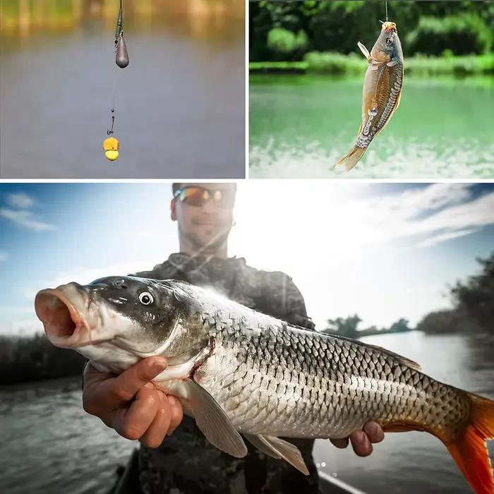 12 montages carp prêts avec clips plombs et hameçons chod/helicopter rigs tailles 2/4/6# accessoires