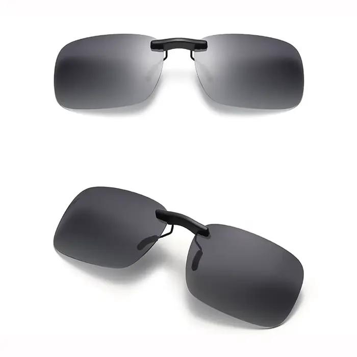 Lunettes clip-on polarisées sans monture KLASSNUM pour pêche - Anti-éblouissement UV400 - Homme Femme