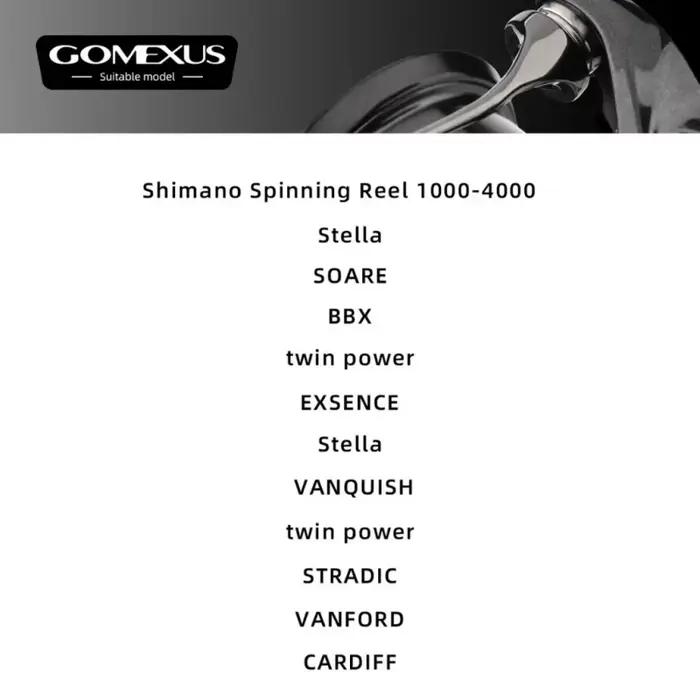 Rouleau ligne Gomexus pour Shimano Stella Twin Power Stradic Vanford - Accessoire spinning fluide
