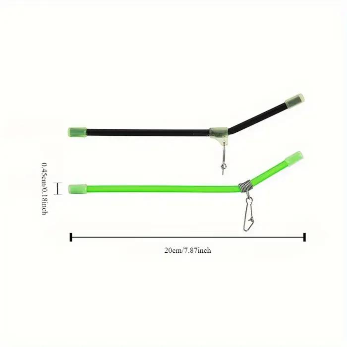 20 Anti-Emmeleur Feeder Pêche Mer Luminiscent Avec Tube Snap Connecteur Équilibre Accessoires