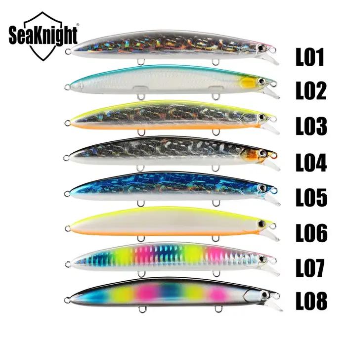 Leurre minnow SeaKnight SK008 125mm 20g pour pêche du carnassier - appât dur coulant long casting