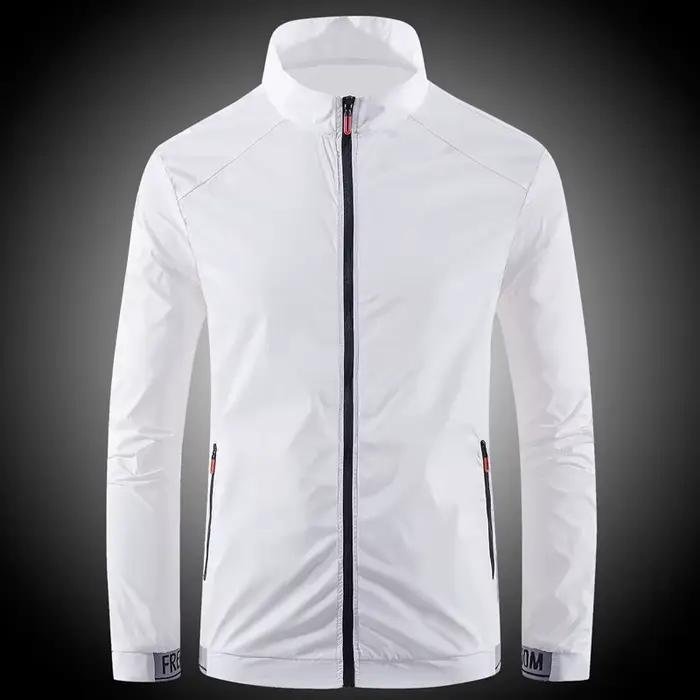 Veste protection solaire été pêche homme - Tissu glacé respirant anti-UV vêtement frais