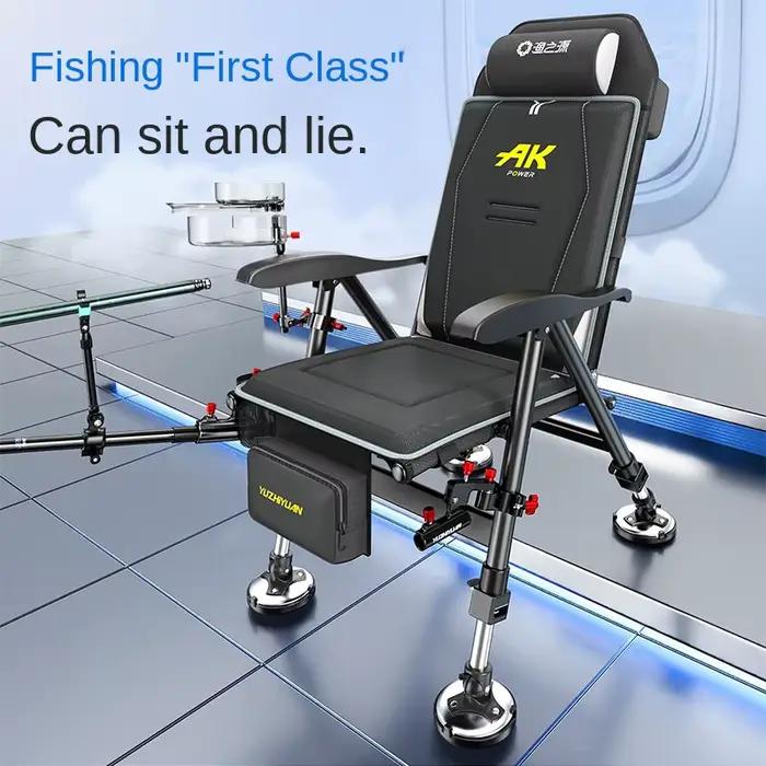 Fauteuil de pêche pliable style européen 2026 - Siège tout-terrain pour pêche en wilderness