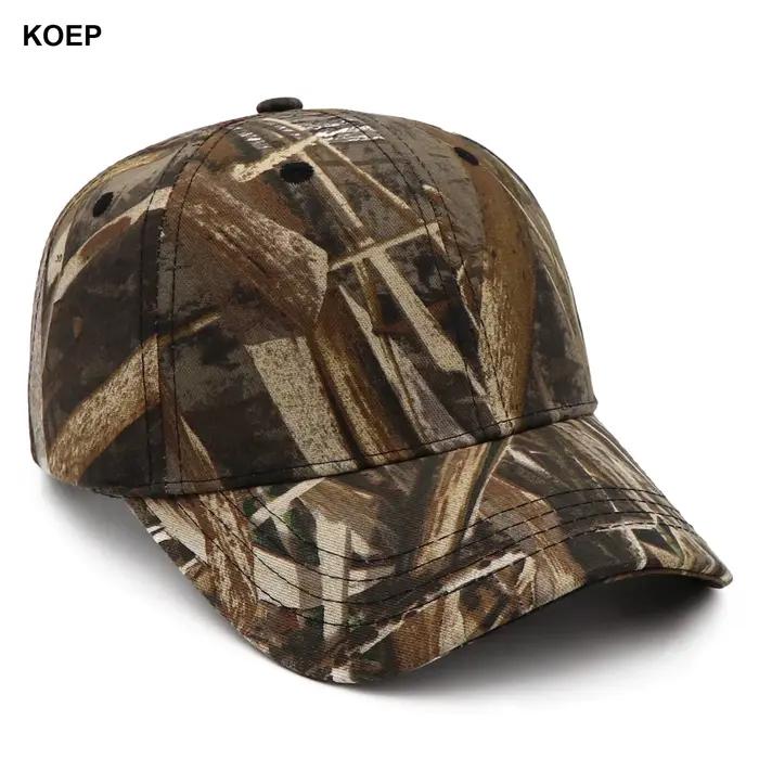 Casquette snapback camouflage roseaux KOEP KBRT2 pour pêche aux canards sauvages étangs