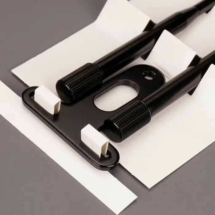 Barres anti-vent Hirisi SN5 pour détecteurs de touche - Accessoire pêche carpe anti-chute aluminium