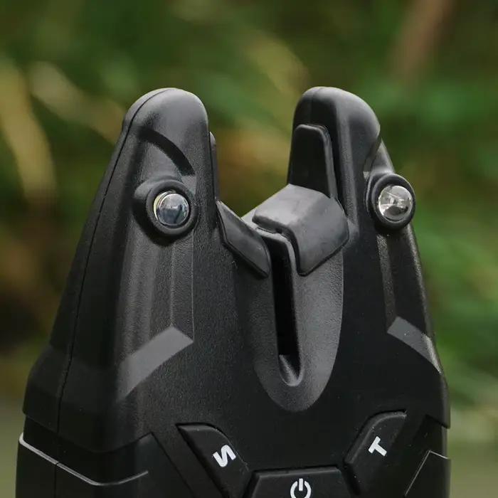 Alarme de touche sans fil waterproof Hirisi pour carpe - Set 1+3 avec indicateur morsure accessoires pêche