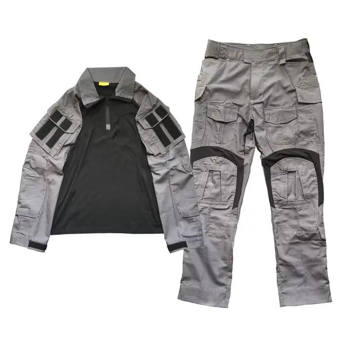 Combinaison tactique frog suit GEN3 grise urbaine commuting pêche outdoor survêtement cuir