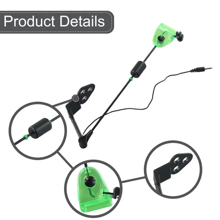 Indicateur lumineux pivotant pour alarmes de touche carpe - Base amovible LED réglable