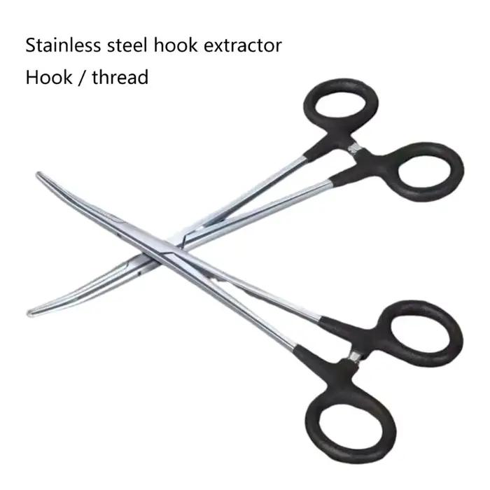 Pince pêche multifonction avec balance - Extracteur hameçons coupe-ligne pour pêche mouche et glace