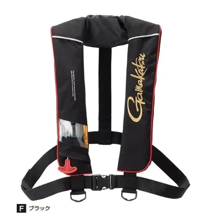 Gilet de sauvetage gonflable pour pêche homme - Veste de flottaison automatique sans bouteille de gaz