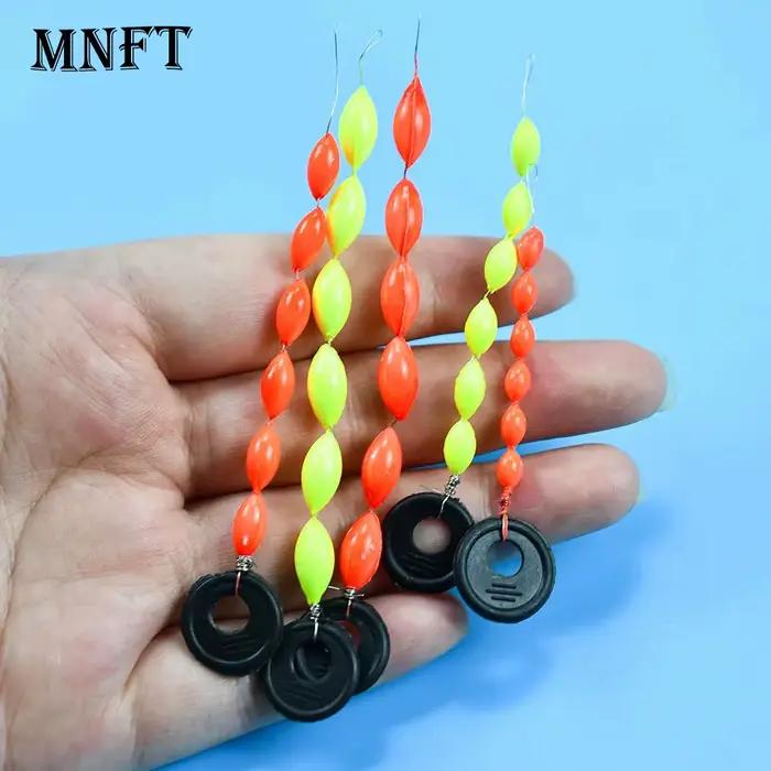 10 flotteurs pêche 6 en 1 type étoile 7 perles en mousse avec stoppeur pour ligne accessoires montage
