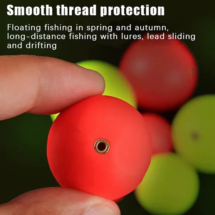10 billes flottantes EPS pêche - Boules de mousse haute flottabilité 15-36mm accessoires extérieur