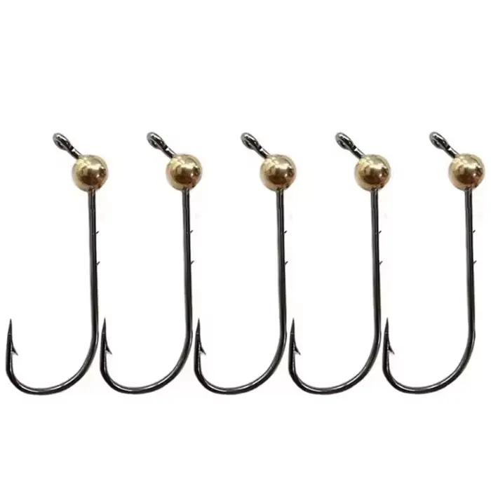 Hameçons jig micro en acier à haute teneur en carbone pour pêche en lac techniques saisir et relâcher poissons lourds et légers ocasions spéciales compétition et loisir