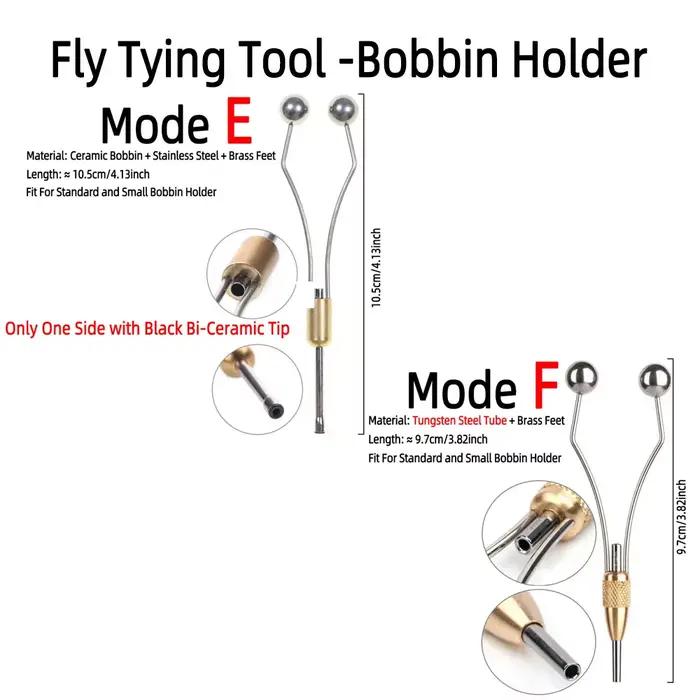 Bobbin ceramique fly tying - porte-fil bicéramique pour mouches sèches nymphes streamers