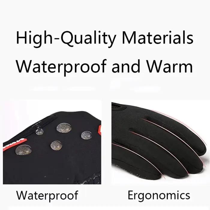 Gants polaire chauds antidérapants tactiles pour sports outdoor randonnée et équitation montagne