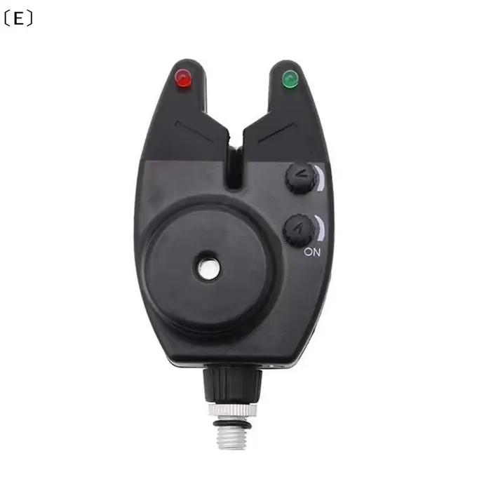 Détecteur de touches portable pour pêche avec LED - Équipement rappel morsures alarme lumineuse compacte