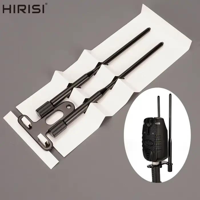 Barres anti-accrochage Hirisi SN5 pour détecteurs de touche pêche carpe - Aluminium résistant vent