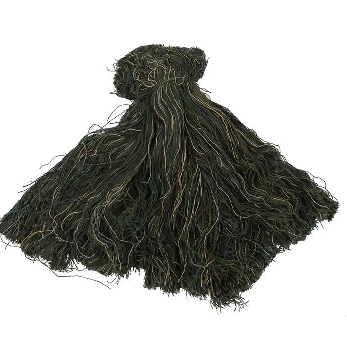 Fil camouflage ghillie suit - Accessoire pêche pour création tenue camouflage personnalisée ultra-discrète
