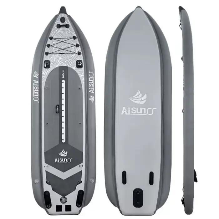 Bateau de pêche gonflable PVC en vente - Kayak gonflable personnalisable OEM pour pêcheurs