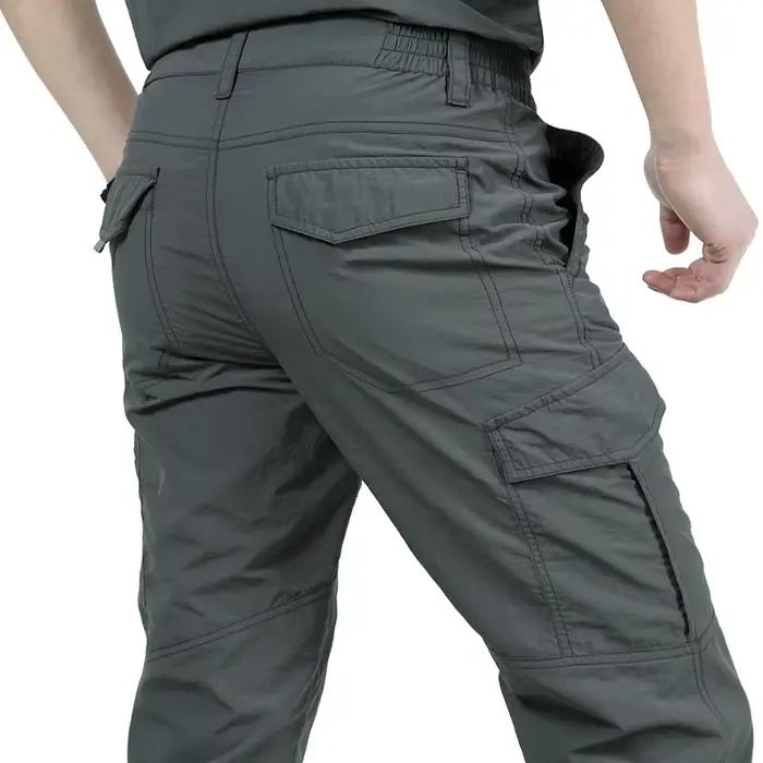 Pantalon tactique imperméable SWAT camouflage pêche chasse - Cargo multi-poches homme outdoor