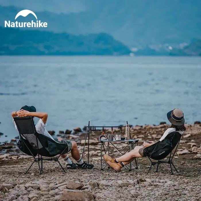 Fauteuil de pêche Naturehike 2024 ultraléger haute charge stable avec dossier haut pour camping