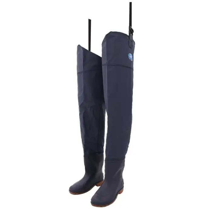 Pantalons waders pieds nus légers étanches pour pêche hommes tailles variées