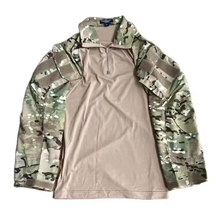 Combinaison combat GEN3 manches longues - Tenue pêche technique camouflage pour performance optimale