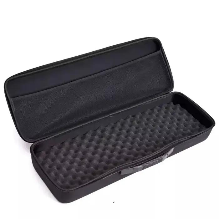 Sac pêche portable EVA anti-choc - Bag canne à pêche rembourré avec compartiment moulinet étanche