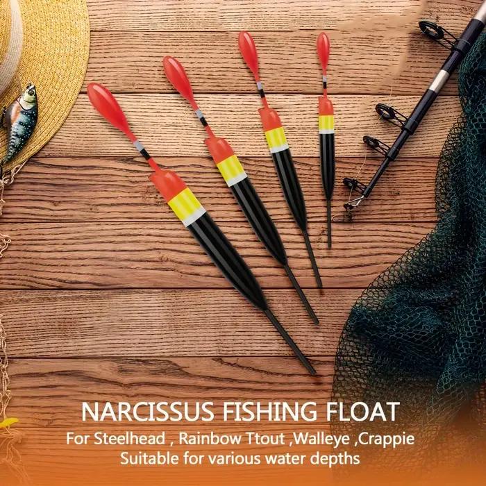 Lot de 5 flotteurs coulissants premium en balsa pour pêche en mer et eau douce avec