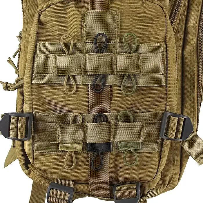 10 attaches tactiques Molle pour gilet de chasse pêche - Accessoires fixation système sangles outdoor
