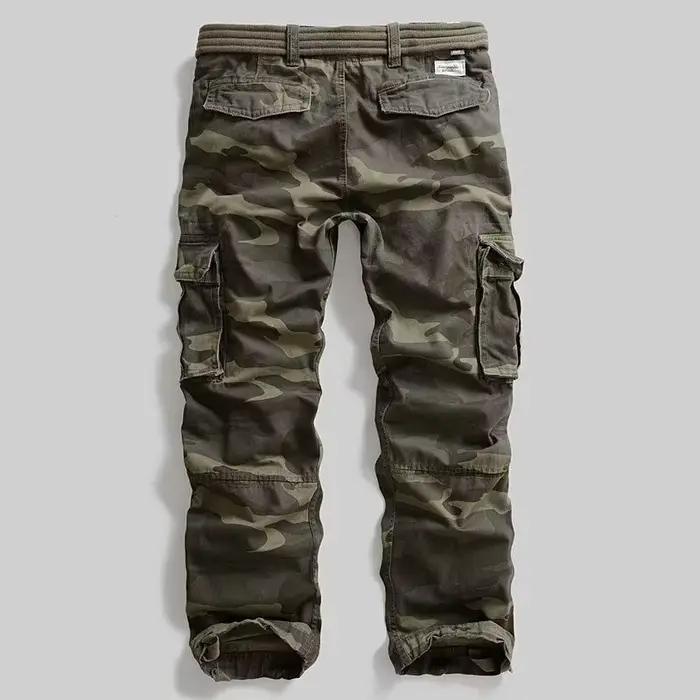 Pantalon camouflage droit délavé - Discrétion optimale pour pêche approche et observation