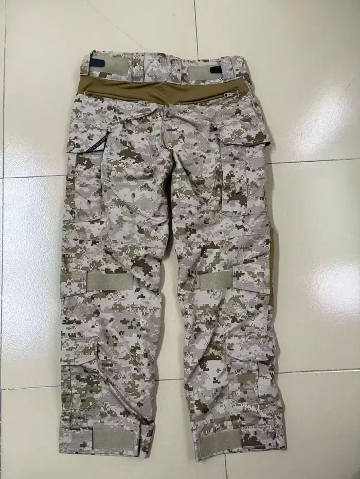 Pantalon tactique AOR1 polyester-coton homme - Pêche désert, digital, entraînement armée fans