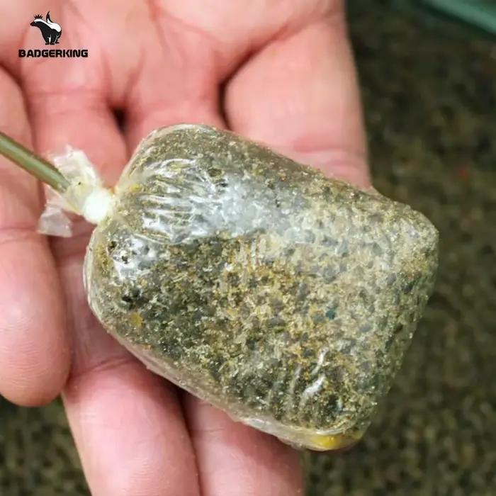 Lot de 50 sacs PVA solubles pour la pêche à la carpe, biodégradables et à dissolution