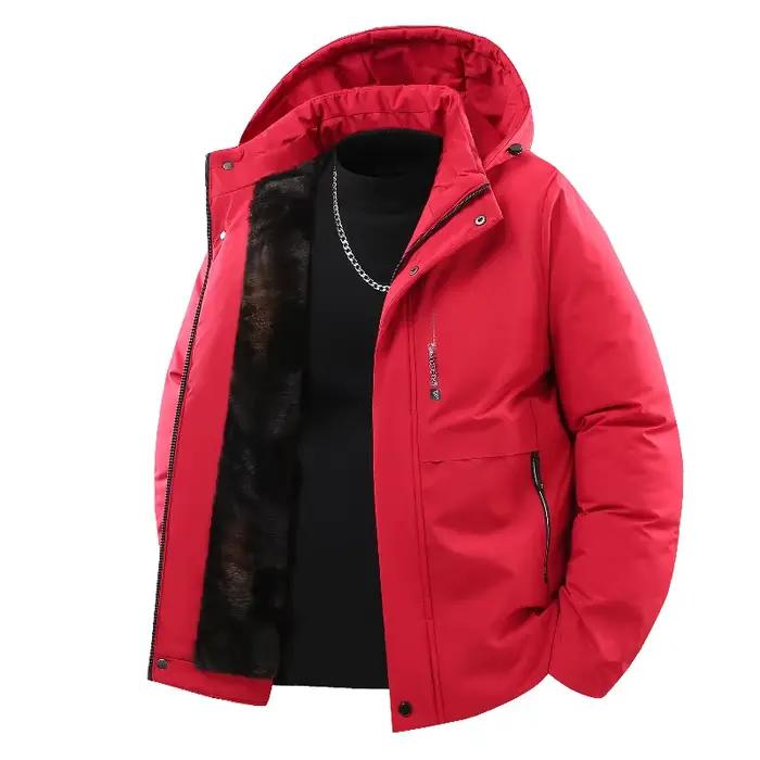Veste chaude hiver pêche coupe-vent matelassée confortable et polyvalente pour loisirs extérieurs