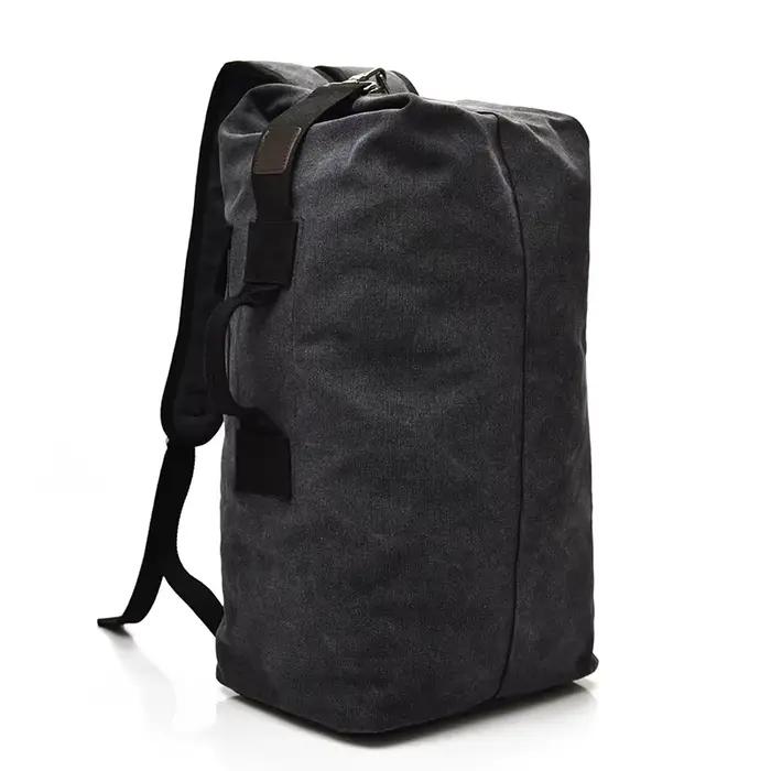Sac à dos pêche grande capacité toile canvas montagne épaule homme qualité professionnelle