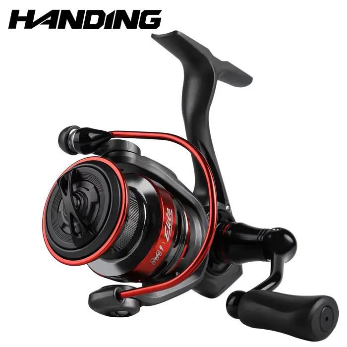 Moulinet spinning HANDING Elite - Ratio 5.2:1, frein max 6kg, léger pour descente lente et pose de ligne fluide