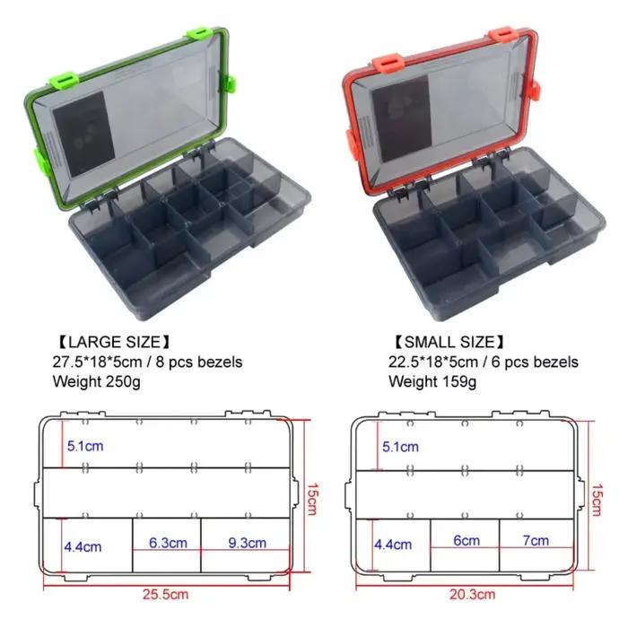 Boîte de pêche étanche grande capacité pour leurres hameçons et accessoires rangement organisé
