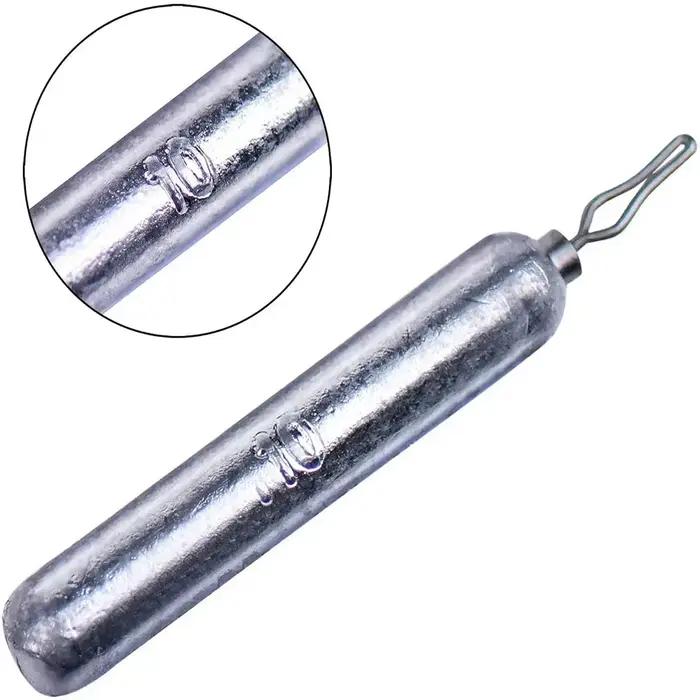 10 plombs pêche dropshot 3.5g à 20g pour pêche précise carnassiers et white bass