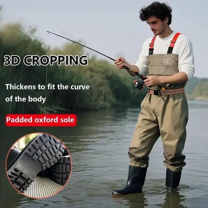 Pantalon de pêche épais en nylon imperméable combinaison intégrale vêtement technique pêche