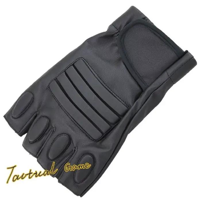 Gants tactiques demi-doigts russe Storm Leather : protection main, liberté doigts, pêche technique