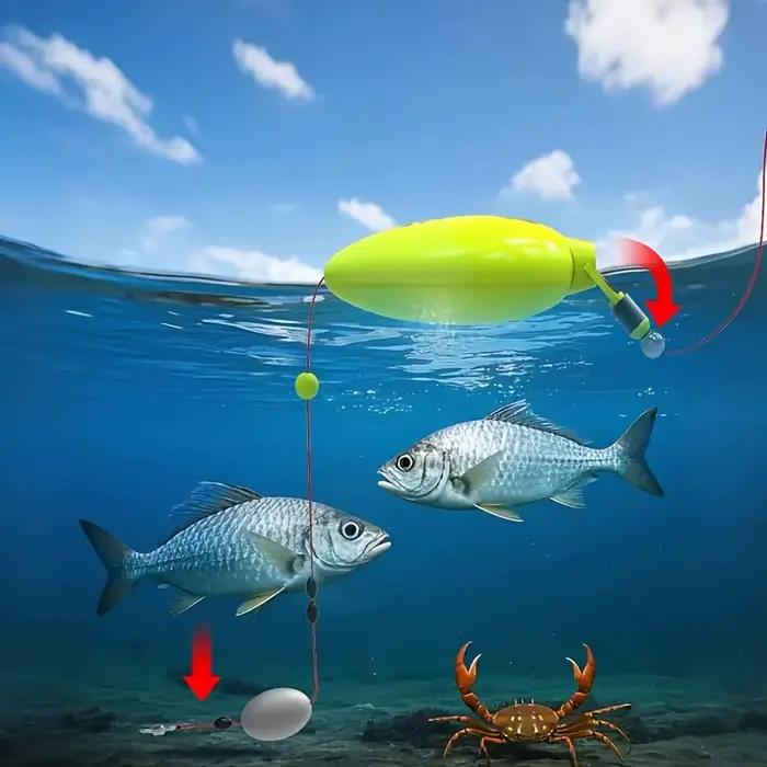 Flotteur de pêche premium HD sans trou pour montage rapide, universel et anticorrosion, accessoire canne